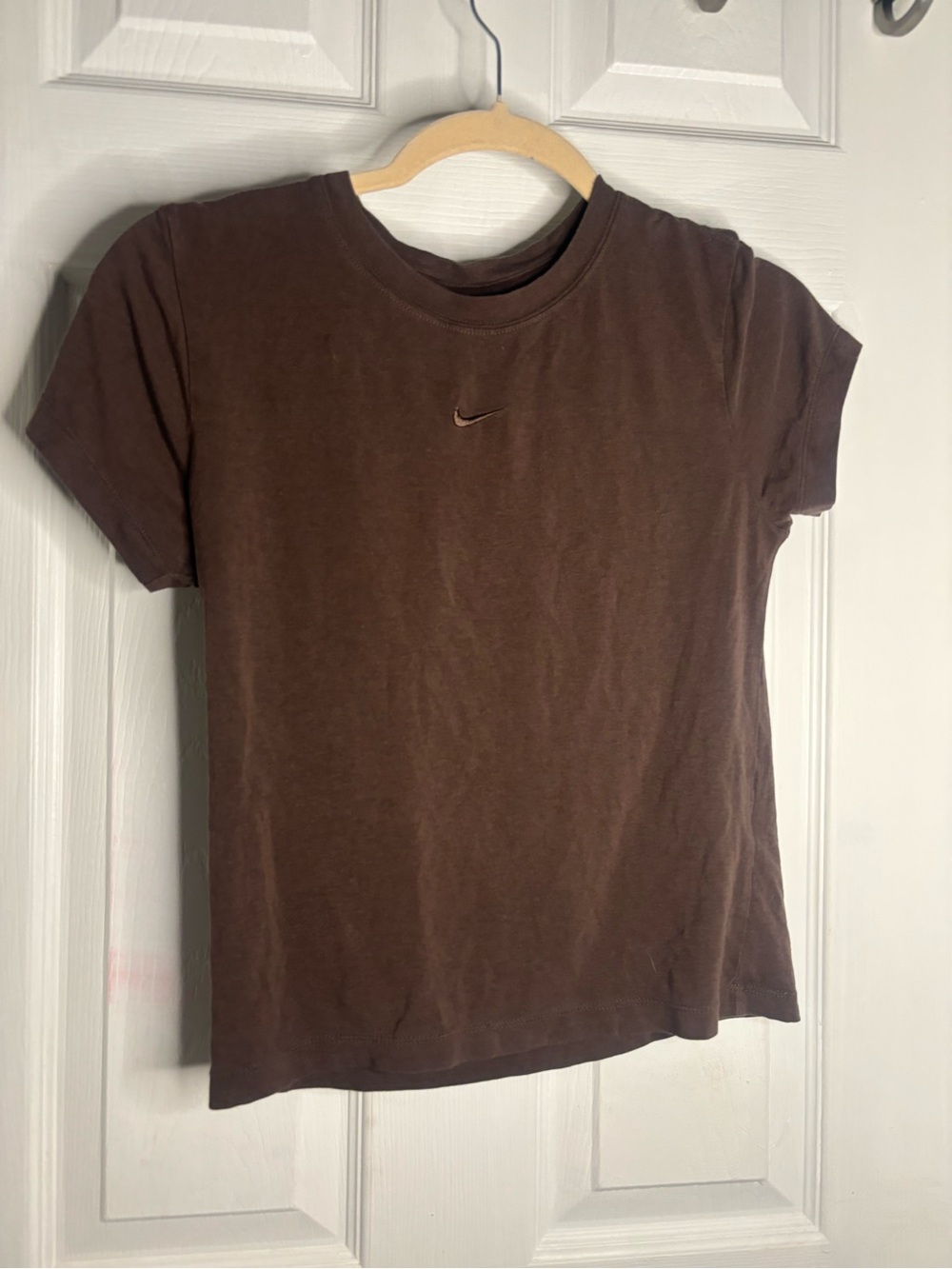 Nike Brown Women's Short Sleeve Crew Tee